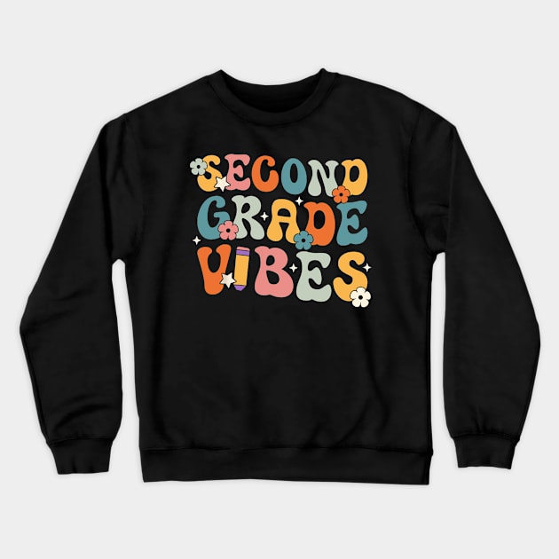 Second Grade Back To School 2nd Grade Teachers Crewneck Sweatshirt by torifd1rosie